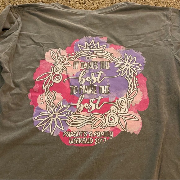 SOLDZeta Tau Alpha Comfort Colors Shirt - Picture 2 of 3